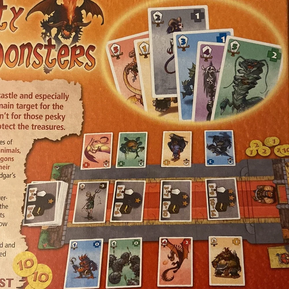 Queen Games Mighty Monsters Board Game